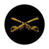 US Army Cavalry Branch - CAV Scout 19Delta - 19D Distressed PopSockets Adhesive PopGrip view 3
