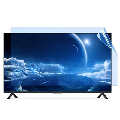 Anti-Glare Matte Surface Film Filter/Blue Light & UV Blocking TV Screen Protector, Eye Protection & Eye Strain Relief/A / 40 Inches 875x483 mm