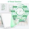 DIKAKO Light Therapy Lamp, 15000 Lx Sun Lamp,3 Color Temperature, 5 Levels of Adjustable Brightness and Timer Function Light Lamp, Touch Control, Rotatable Stand, Memory Function, Home/Office Use view 4