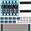 DAOKAI 10PCS IIC I2C Logic Level Converter 4 Channels Bi-Directional Level Voltage Module 3.3-5V Shifter for Arduino, with Dupont Cable view 1