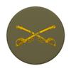 US Army Cavalry Branch - CAV Scout 19Delta - 19D Distressed PopSockets Adhesive PopGrip view 3