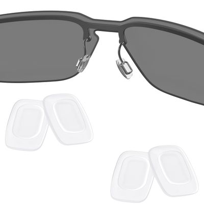 2 Pair Replacement Nosepieces Nose Pads for Costa Del Mar Seven Mile Sunglass - Clear