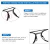 2 Pair Replacement Nosepieces Nose Pads for Costa Del Mar Seven Mile Sunglass - Clear view 4