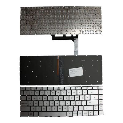 Power4Laptops UK Layout Backlit Silver Replacement Laptop Keyboard Compatible with MSI Gaming GS65 8Rd Stealth