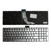 Power4Laptops French Layout Backlit Silver Replacement Laptop Keyboard Compatible with HP Home 15-bs151nm view 1