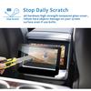 LFOTPP 2022 Tesla Model S Screen Protector 2022 Model X Screen Protector Model S Rear Seat 8 Inch Screen Protector Glass 2021-2023 Tesla Model S Model X Climate Control Screen Protector A/C Control view 4