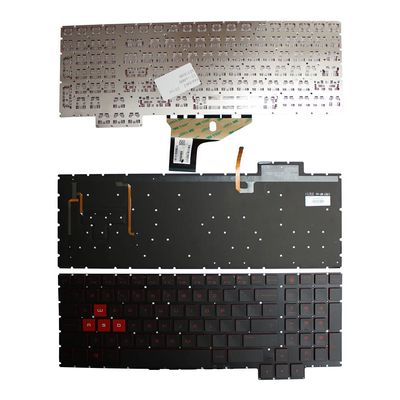 Power4Laptops UK Layout Backlit Black Replacement Laptop Keyboard Compatible with HP Omen 15-ce018TX