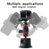 360Rotation Car Windshield Suction Cup Mount for Gopro Hero 10 9 8 7 6 5 4 3 DJI OSMO Action Camera Greater Suction Power Perfect for Car Window Suction Cup Holder view 2