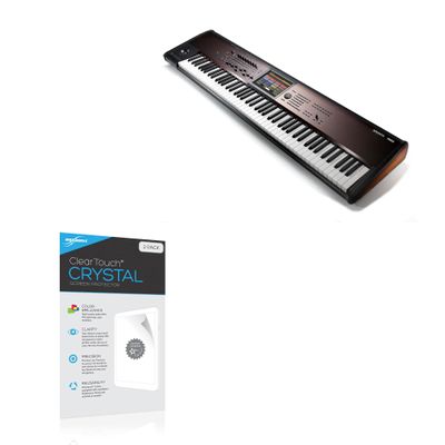 BoxWave Screen Protector Compatible with Korg Kronos - ClearTouch Crystal (2-Pack), HD Film Skin - Shields from Scratches