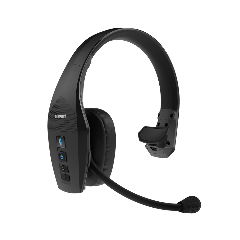 BlueParrott B650-XT Noise Cancelling Bluetooth Mono Headset: Clear Calls, Extended Range, IP54 Protection (Renewed)