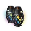 Margaritaville Tiki Torch - Waterproof Bluetooth Speaker, Portable Party Speaker with Multicolor LED Lights, Perfect for Travel, Parties, Yards, and Pools (2 Pack) view 1