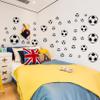 52 Pcs Soccer Stickers, Easy to Peel and Stick Soccer Balls Wall Stickers, Wall Art DIY Football Decor Decals for Kids Room, Boys Teen Girl Bedroom Playroom Living Room Window Door Decoration view 3