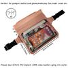 EMSEEK Waterproof Waist Pouch Dry Belt Bag Fanny Pack Keep Your Key Fob Wallet Kindle Phone Dry Perfect For Swim Surf Snorkel(Pink) view 3