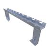 NavePoint Wire Mesh Cable Tray Floor Stand 20in Wide view 1