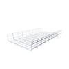 Electro Zinc Plated Wire Mesh Cable Tray, Silver Steel, 19.69 x 3.94 x 118.12 inch, 2-Pack view 1