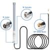 ZDTECH 915MHz LoRa Gateway Antenna Omni Directional Fiberglass Antenna Outdoor Indoor LoRawan Ant with 20 ft N Female to RP-SMA Male Extension Cable for RAK HNT Lynx Helium Hotspot Miner view 3