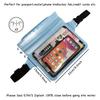EMSEEK Waterproof Waist Pouch Dry Belt Bag Fanny Pack Keep Your Key Fob Wallet Kindle Phone Dry Perfect For Swim Surf Snorkel(Blue) view 3