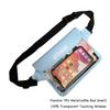 EMSEEK Waterproof Waist Pouch Dry Belt Bag Fanny Pack Keep Your Key Fob Wallet Kindle Phone Dry Perfect For Swim Surf Snorkel(Blue) view 4