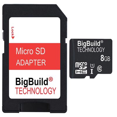 BigBuild Technology 8GB Ultra Fast 80MB/s microSDHC Memory Card for Samsung Galaxy Xcover 4s, 5, Pro, Field Pro Cell Phone