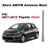 7 inch Radio Antenna Mast Compatible with Toyota Lexus Scion Select Models, Direct Replacement, Short Roof Antenna, Black Flexible Rubber view 3