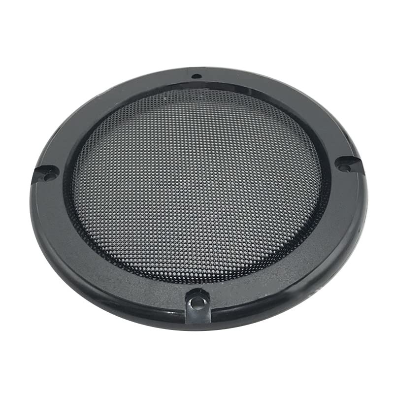 ihreesy 5 Inch Car Speaker Grill Cover,Car Speaker Mesh Grill Cover Round Mesh Protector Car Speaker Decorative Cover Replacement for Most Cars SUVs
