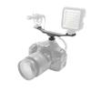 FEICHAO Universal Camera Flash Bracket Extension Rod Double Cold Shoe Bracket view 3