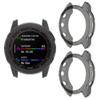 Watch Case Intended for Garmin Fenix 7X Cover, Anti Drop TPU Protector for Garmin Fenix 7X Case Cover Smartwatch Accessory (Black*2) view 1