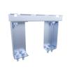 NavePoint Wire Mesh Cable Tray Floor Stand 8in Wide view 3