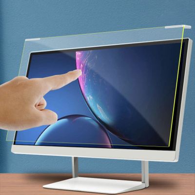 errzom 20-22 Inch Anti Blue Light Screen Filter, Universal Widescreen Desktop Computer Monitor Panel UV Block & Anti Scratch Protection Filter Hanging Type,21.5"(500x303mm)