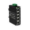 Mini Industrial 5 Ports Gigabit Switch Hardened 5 Port RJ45 10/100/1000Mbps Ethernet Switch Din Rail Mount Ethernet Switch Wall Mounts Included (-40 to 167 F) 10Gbps Switching Capacity view 1