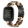 AWSMOR Compatible with Fitbit Versa 2 Band Women Men Resin Wristbands Strap with Stainless Steel Buckle Replacement for Fitbit Versa 2 Smartwatch (Cow Pattern) view 1
