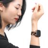 AWSMOR Compatible with Fitbit Versa 2 Band Women Men Resin Wristbands Strap with Stainless Steel Buckle Replacement for Fitbit Versa 2 Smartwatch (Cow Pattern) view 4