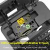 3 Pack Orange + 3 Pack Yellow Tz Tape 24mm 0.94 Laminated Replacement for Brother P-Touch TZe-651 TZe-B51 1 Inch TZe Tape Compatible with Brother P Touch PTD600 PTD610AD PT2730 view 2