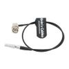 Alvin's Cables BNC Right Angle to 4 Pin Timecode Input Adapter Cable for Red Epic Scarlet 50cm view 2
