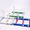 EDIY ITX MATX ATX Motherboard Test Bench Open Air Computer Case Chassis Aluminum Bracket DIY Bare Frame Mini-ITX Support Graphics Card(MATX_Silver) view 2