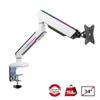 SIIG Single Monitor Desk Mount with Built-in Ambient Relaxing RGB Lights, for 17 to 34 Flat or Curved Screen, Articulating Monitor Stand (CE-MT3J11-S1) view 2