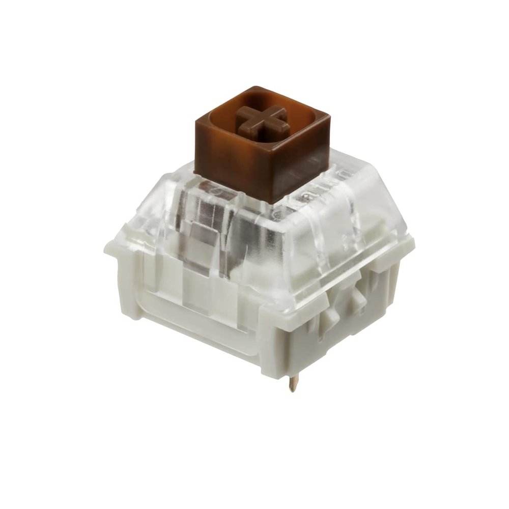 Ranked Kailh Box Key Switches for Mechanical Gaming Keyboards | Plate Mounted (Kailh Box Brown, 90 Pcs)