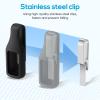 lepmok Clip Holder Accessory for Fitbit Charge 6/5, 2-pack (Desert Rose/Black) view 2