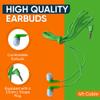 100 Pack Bulk Wired Earbuds, In Ear Headphones with 3.5mm Jack, 4ft Tangle Free Cable, Comfortable Fit, Affordable and Cost Effective, Ideal for School Classroom Testing Students Events Groups, Mix view 3