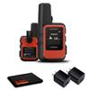 Garmin inReach Mini 2 Satellite Communicator (Flame Red) with Power Adapters view 1