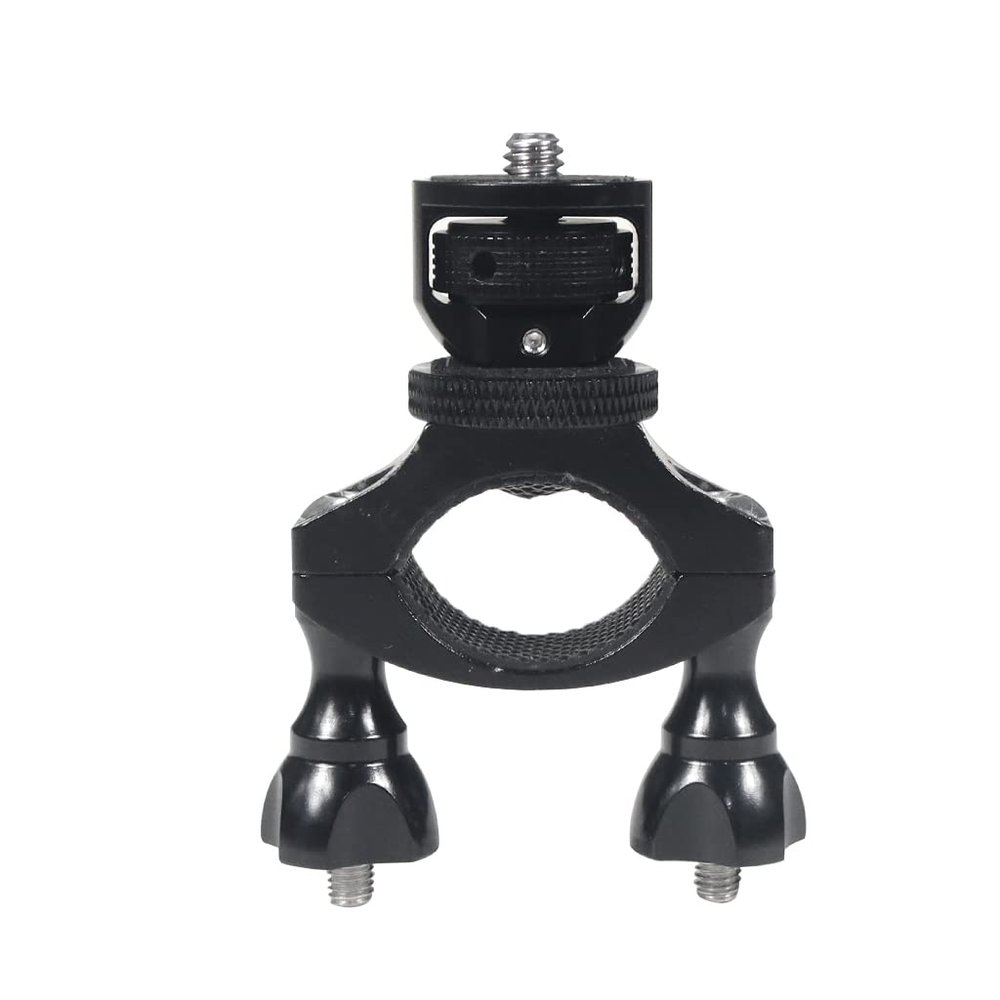 BGNing Holder Mount for Bicycle Bracket Clip Rotating Accessories Compatible with DJI, OSMO, Mobile 2 Gimbal, SJCAM, XIAOYI Camera (Type A Kit)