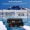 Kinan 4K HDMI USB KVM Over Ethernet Extender, FHD HDMI Keyboard Mouse USB2.0 Over CAT5E or Optical Cable 4K@30Hz Up to 10KM, 2 USB 2.0 Ports, Loop Out, Near-Zero Latency, Plug & Play view 3