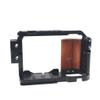 BGNing ZV-E10 Camera Cage Rig Wood Handle Grip for Tripod Quick Release Plate Mount Video Extension Kit (Rabbit Cage Wire Clip Kit) view 4