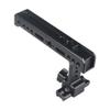 BGNing Stabilizer Side Handle Grip Handlebar Extend NATO Rail Clamp Mic Lights Stand Cold Shoe Mount Compatible with DJI Ronin S SC Gimbal Handgrip (Hand Slider Kit) view 1