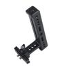 BGNing Stabilizer Side Handle Grip Handlebar Extend NATO Rail Clamp Mic Lights Stand Cold Shoe Mount Compatible with DJI Ronin S SC Gimbal Handgrip (Hand Slider Kit) view 3