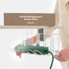CarryUp Under Desk Cable Tray, No Drill Wire Management Clamp, Computer Cord Organizer, Cable Hider & Holder, Cord Keepers for Home Office Organization, Powder Coated Metal, Dorm Essentialss - Cream view 1