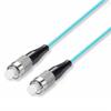 Elecbee Fiber Optic Cable Manufacturing Companies 3 Meters Simplex 50 125 Multimode 10GB OM3 FC to FC view 2