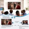 Wireless HDMI Transmitter and Receiver 4K, TIMBOOTECH Casting 5G Stable Signal Video/Audio Wireless HDMI Extender Kit for PC, Laptop, Camera, Blu-ray, Netfix, PS5 to Monitor, Projector, HDTV 165FT/50M view 4