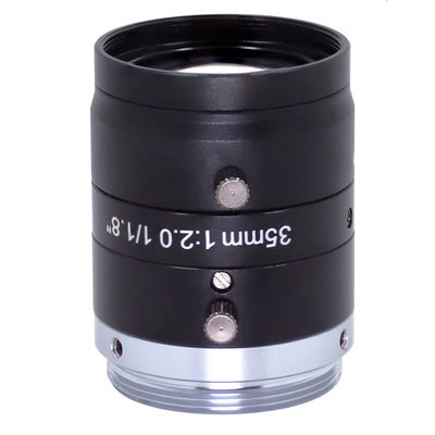 FA 35mm Machine Vision 1/1.8" Fixed Focus Lens Industrial Camera C-Mount Lens