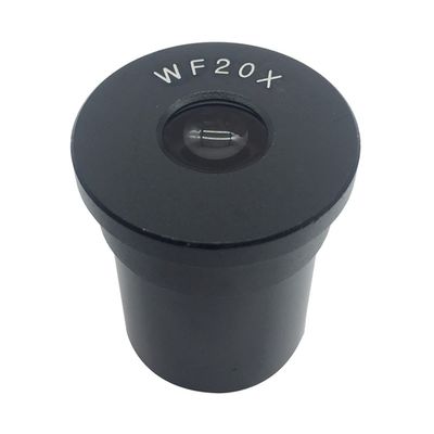 Microscope Accessories Kit Diameter 23.2mm WF10 WF15X WF16 WF20 Biological Microscope Eyepiece, with Reticle Scale Microscope Slides (Color : WF20-10mm)
